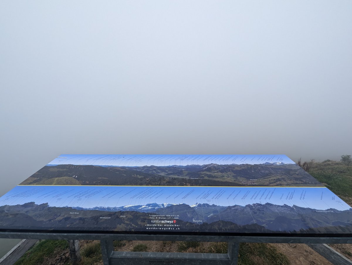 Ausblick vom Furggelenstock